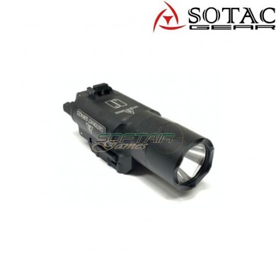 Flashlight x300u black sotac gear (sg-sd-003-bk)