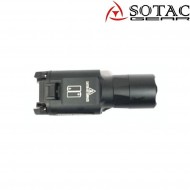 Flashlight x300u black sotac gear (sg-sd-003-bk)
