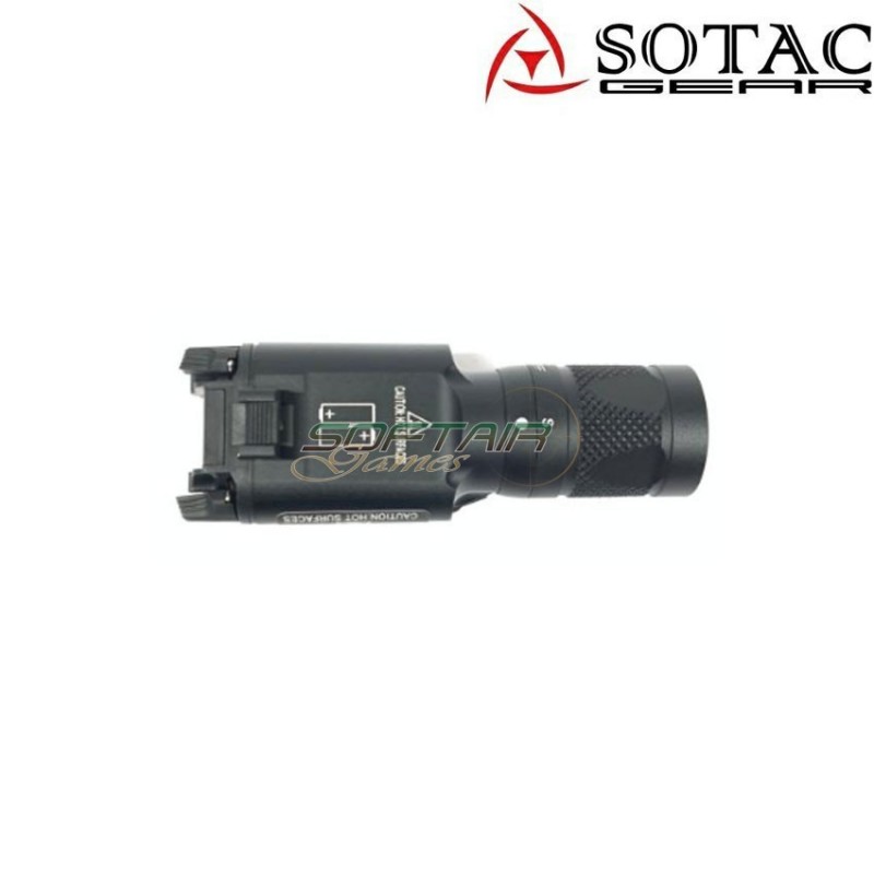 Flashlight x300v black sotac gear (sg-sd-005-bk)