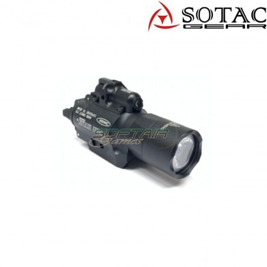 Flashlight x400u black sotac gear (sg-sd-009-bk)