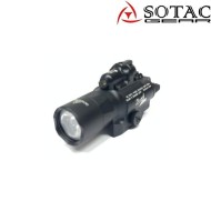 Flashlight x400u black sotac gear (sg-sd-009-bk)