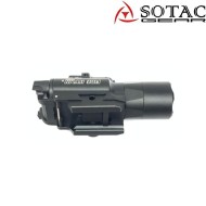 Flashlight x400u black sotac gear (sg-sd-009-bk)