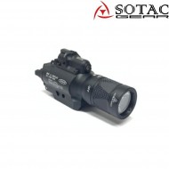 Flashlight x400v black sotac gear (sg-sd-011-bk)