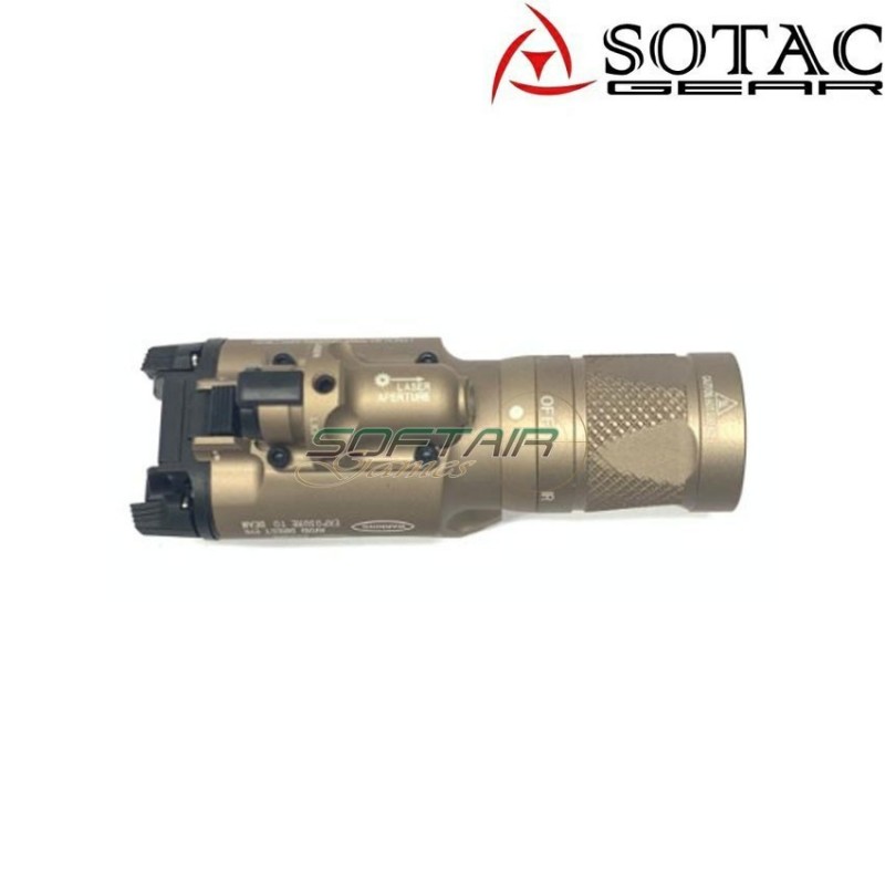 Torcia x400v dark earth sotac gear (sg-sd-011-de)