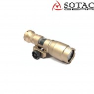 Torcia m300c dark earth sotac gear (sg-sd-015-de)