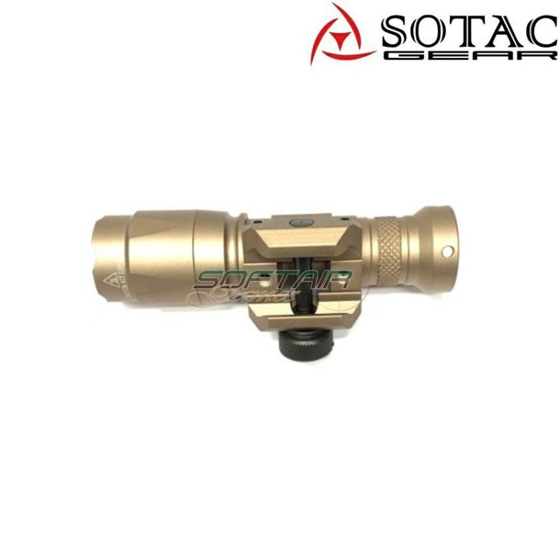 Torcia m300c dark earth sotac gear (sg-sd-015-de)