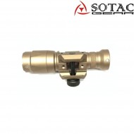 Torcia m300c dark earth sotac gear (sg-sd-015-de)