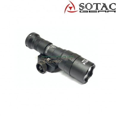 Flashlight m300b black sotac gear (sg-sd-013-bk)