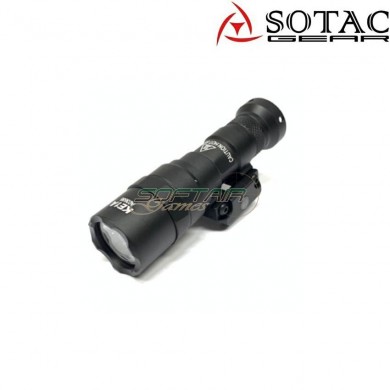 Flashlight m300b black sotac gear (sg-sd-013-bk)