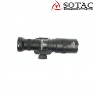 Flashlight m300b black sotac gear (sg-sd-013-bk)