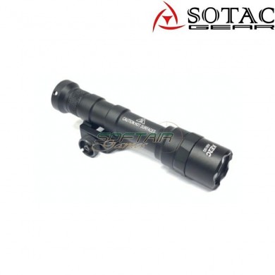 Flashlight m600b black sotac gear (sg-sd-019-bk)