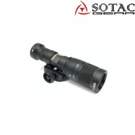 Flashlight m300v black sotac gear (sg-sd-017-bk)