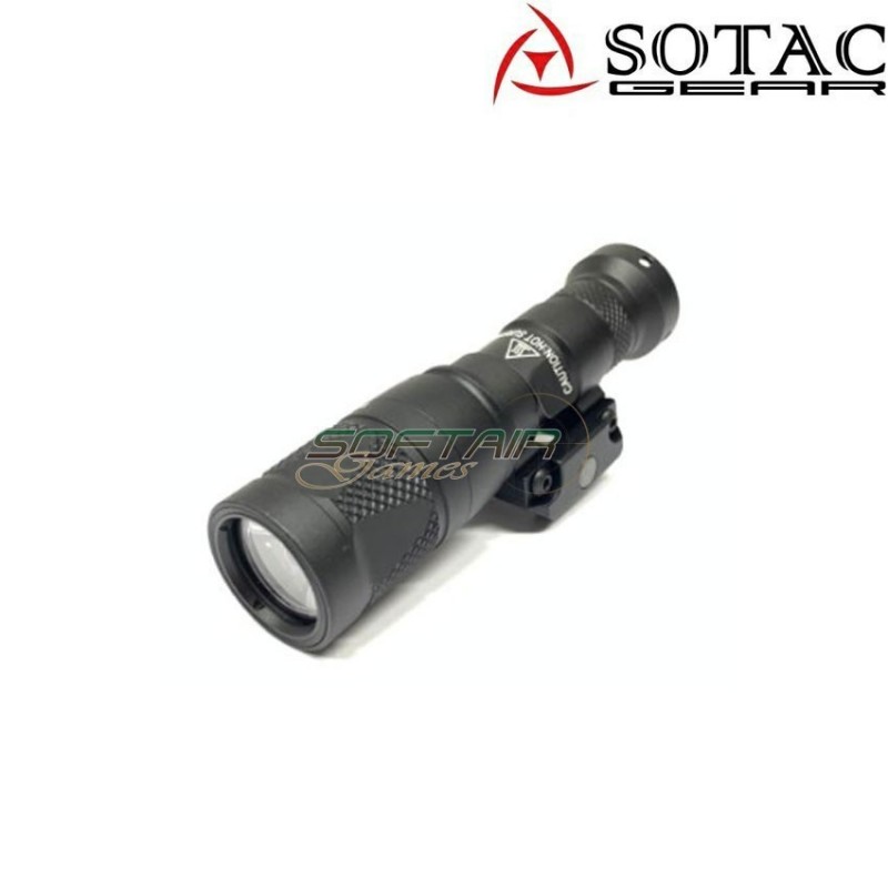 Flashlight m300v black sotac gear (sg-sd-017-bk)