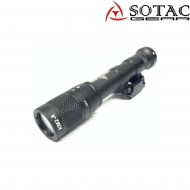 Flashlight m600v black sotac gear (sg-sd-023-bk)