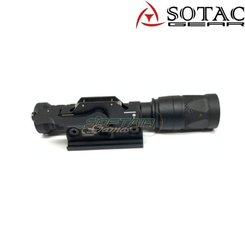 Flashlight m620v black sotac gear (sg-sd-025-bk)