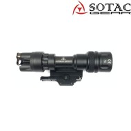 Flashlight m952v black sotac gear (sg-sd-029-bk)