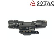 Flashlight m952v black sotac gear (sg-sd-029-bk)