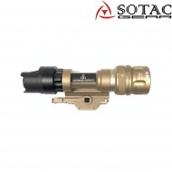 Flashlight m952v dark earth sotac gear (sg-sd-029-de)