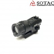 Flashlight m720v black sotac gear (sg-sd-033-bk)
