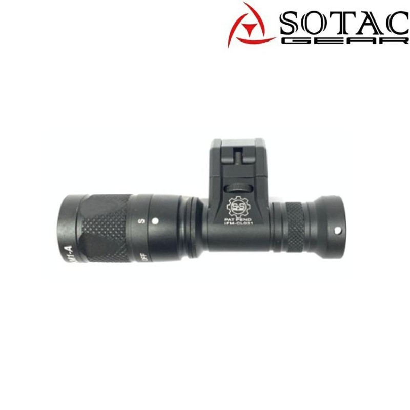 Flashlight ifm m300v black sotac gear (sg-sd-031-bk)