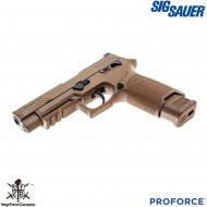 Pistol Co2 ProForce P320 M17 dark earth vfc sig sauer (air-pf-m17-e)