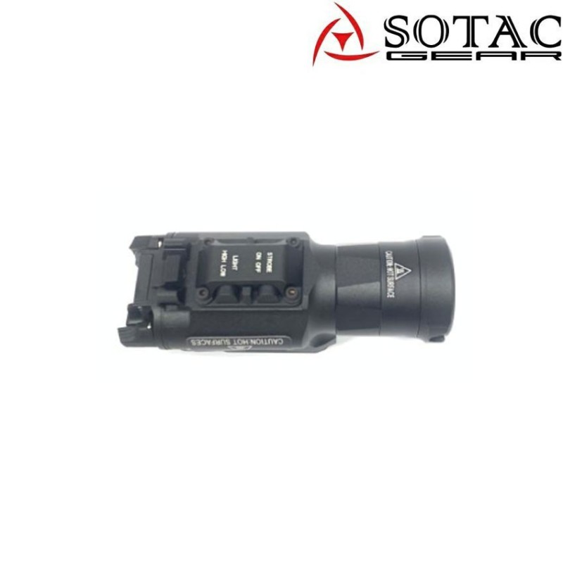 Torcia xh35 black sotac gear (sg-sd-072-bk)