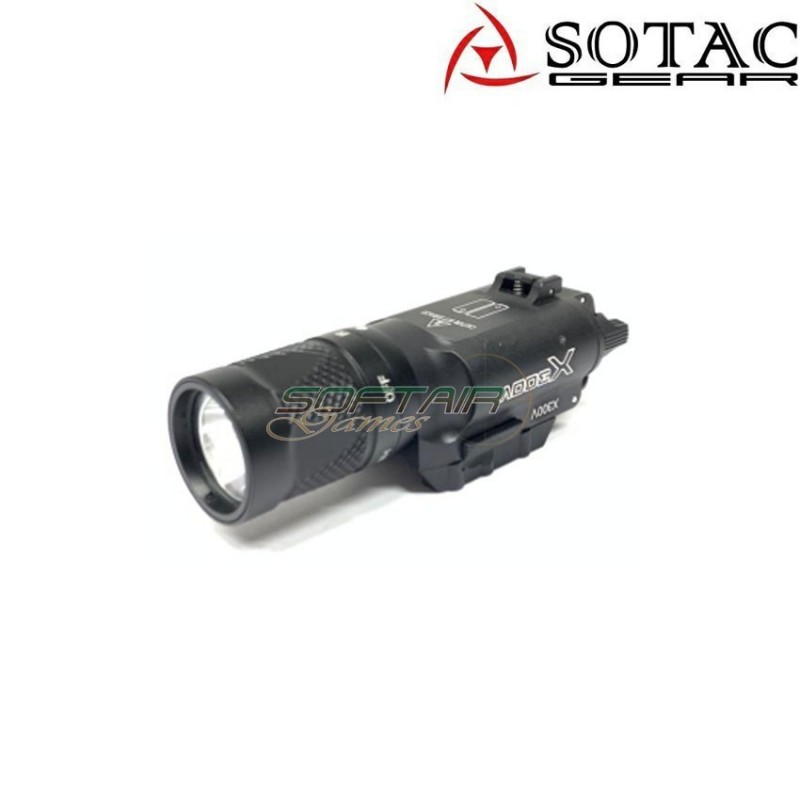 Flashlight x300v IR black sotac gear (sg-sd-049-bk)