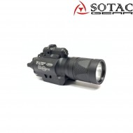 Torcia x400v IR black sotac gear (sg-sd-051-bk)
