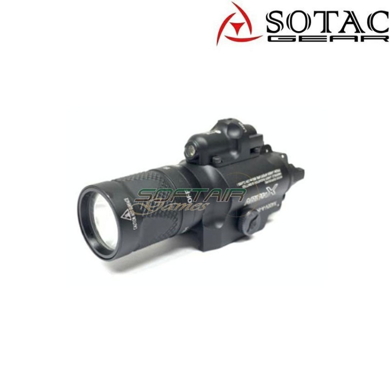 Flashlight x400v IR black sotac gear (sg-sd-051-bk)