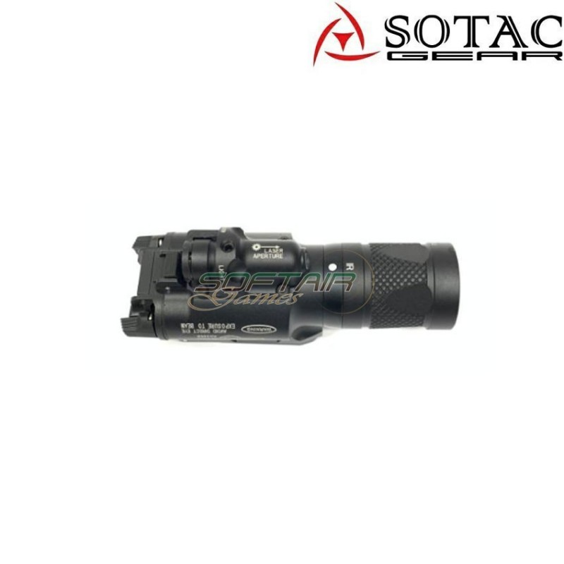 Torcia x400v IR black sotac gear (sg-sd-051-bk)