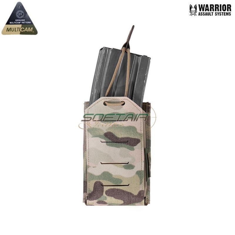 Laser cut Tasca Fast Open Singola M4 5.56mm Multicam® Warrior Assault Systems (w-lc-sb-556p-mc)