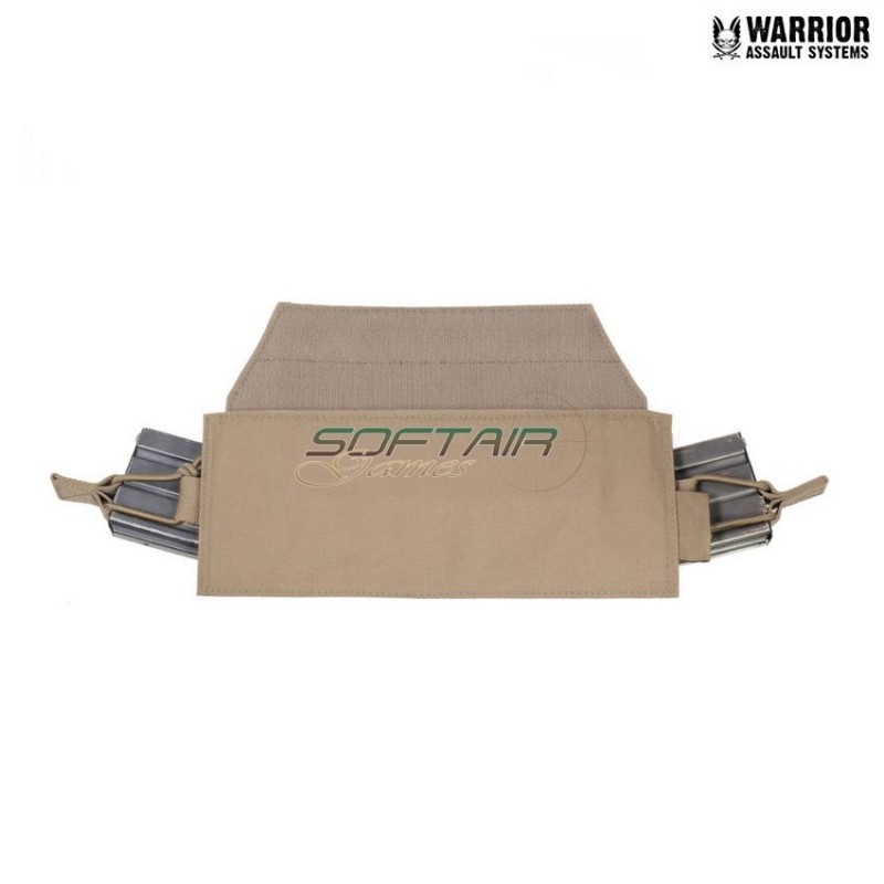 Tasca Horizontal Velcro Mag coyote tan warrior assault systems (w-eo-hvmp-ct)