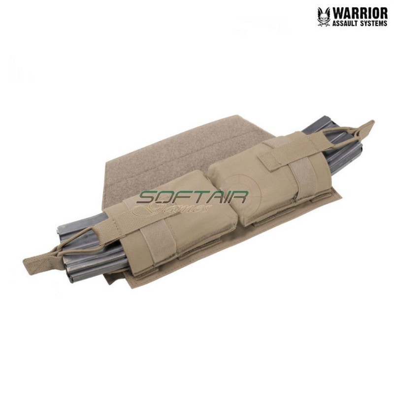 Tasca Horizontal Velcro Mag coyote tan warrior assault systems (w-eo-hvmp-ct)