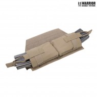 Horizontal Velcro Mag pouch coyote tan warrior assault systems (w-eo-hvmp-ct)