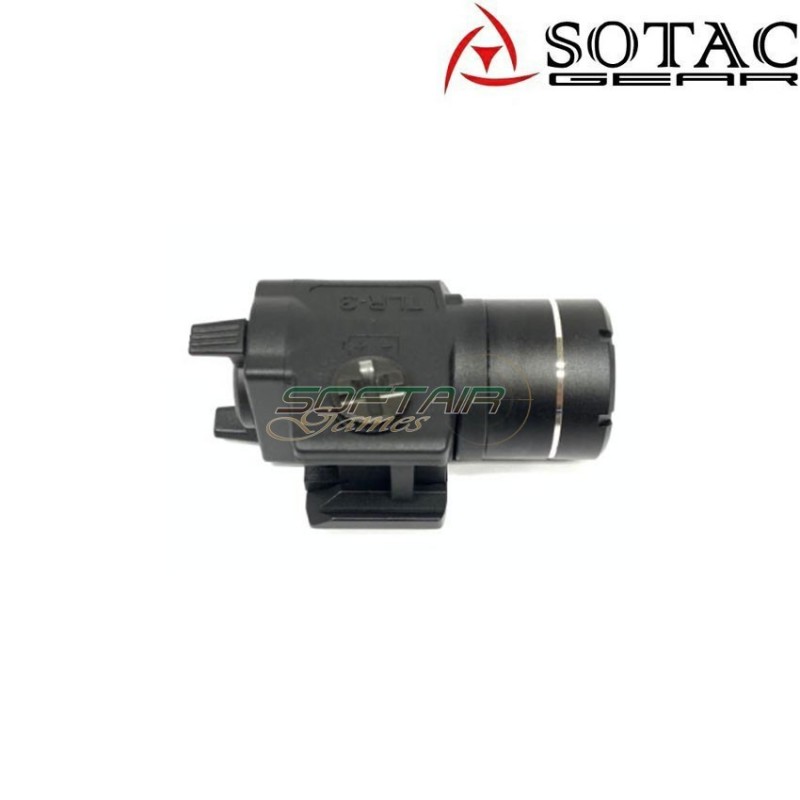 Flashlight tlr-3 black sotac gear (sg-sd-80-tlr3)