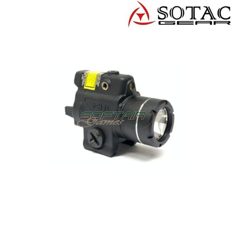 Flashlight tlr-4 black sotac gear (sg-sd-081-bk)