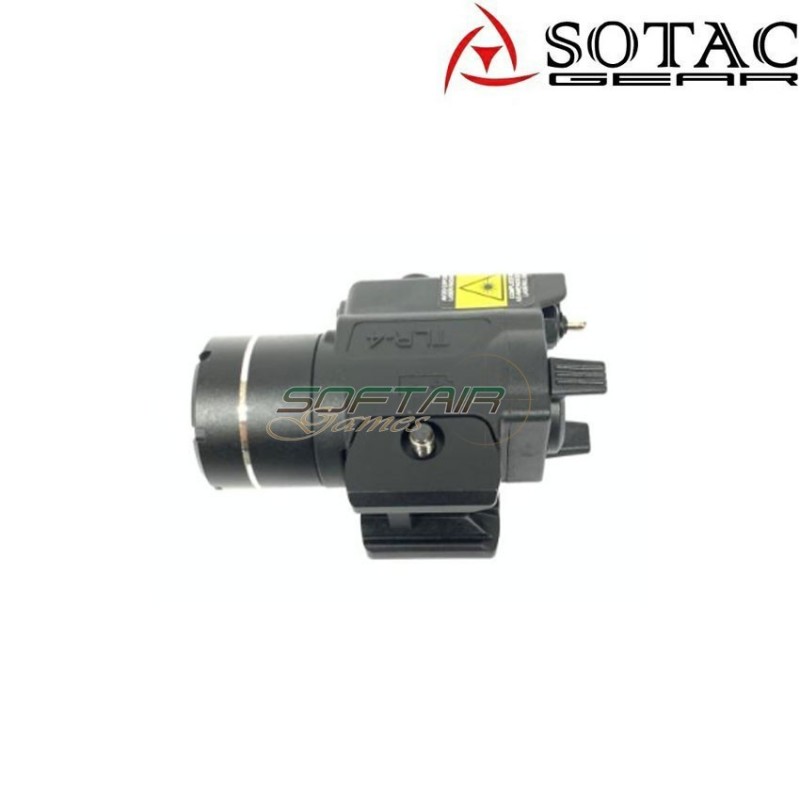 Flashlight tlr-4 black sotac gear (sg-sd-081-bk)
