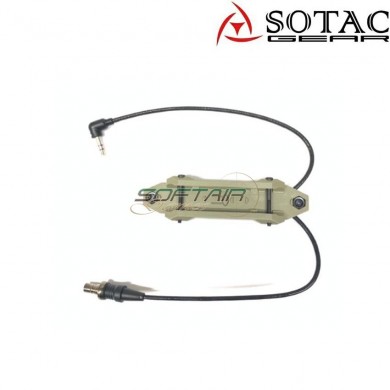 Tactical Lightweight Augmented Pressure Switch dark earth sotac (sg-sw-03-de)