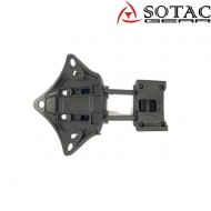 Mount elmetto l4g19 con shroud set black sotac (sg-l4g19-bk) Mount elmetto l4g19 con shroud set black sotac (sg-l4g19-bk)