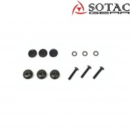 Mount elmetto l4g19 con shroud set black sotac (sg-l4g19-bk) Mount elmetto l4g19 con shroud set black sotac (sg-l4g19-bk)