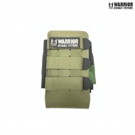 Laser cut Small Horizontal Individual First Aid Kit pouch ranger green Warrior Assault Systems (w-lc-sh-ifak-rg)