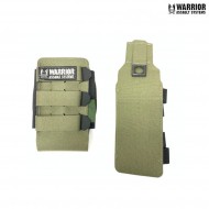 Laser cut Small Horizontal Individual First Aid Kit pouch ranger green Warrior Assault Systems (w-lc-sh-ifak-rg)