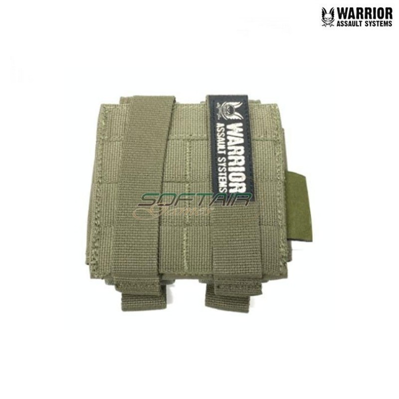 Tasca doppia small porta granate 40/37mm ranger green warrior assault systems (w-eo-d40gp-rg) Tasca doppia small porta granate 40/37mm ranger green warrior assault systems (w-eo-d40gp-rg)
