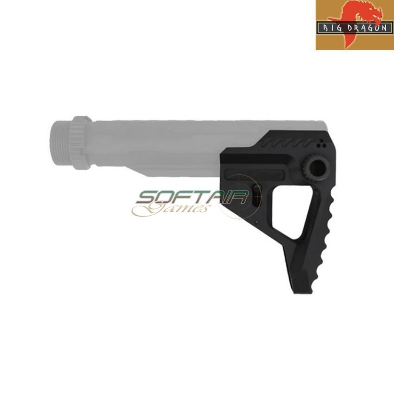 Black stock rear for stock tube big dragon (bd-3677b) Black stock rear for stock tube big dragon (bd-3677b)