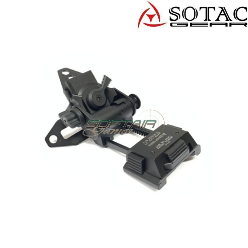 Mount elmetto l4g30 con shroud set black sotac (sg-l4g30-bk)