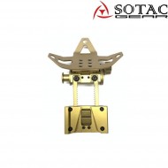 Mount helmet l4g30 with shroud set dark earth sotac (sg-l4g30-de)