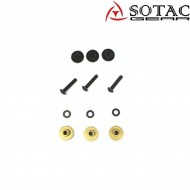 Mount elmetto l4g30 con shroud set dark earth sotac (sg-l4g30-de)