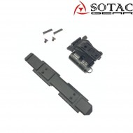 Side Flip Mount Set Wilcox Type 1 Black sotac (sg-jq-029-bk) Side Flip Mount Set Wilcox Type 1 Black sotac (sg-jq-029-bk)