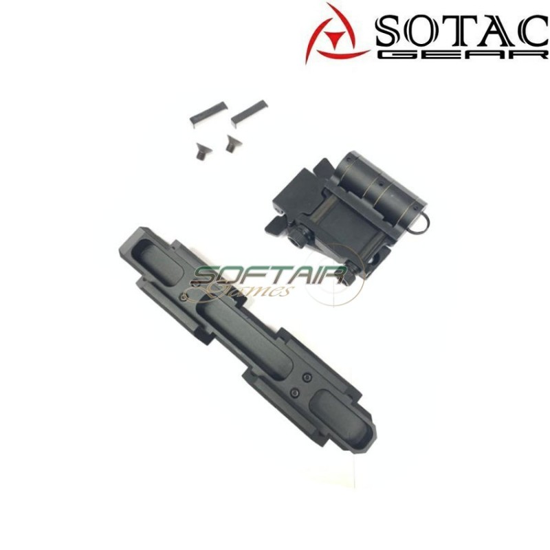 Side Flip Mount Set Wilcox Type 1 Black sotac (sg-jq-029-bk)