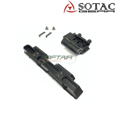 Side Flip Mount Set Wilcox Type 2 Black sotac (sg-jq-030-bk)